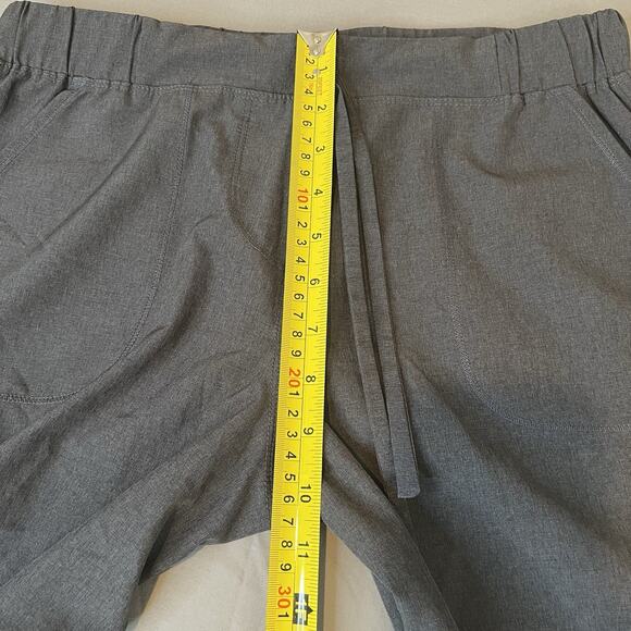 Albion Fit Jetsetters Jogger Pants Size XS Petite Gray Ankle Zip Athleisure - Picture 6 of 7